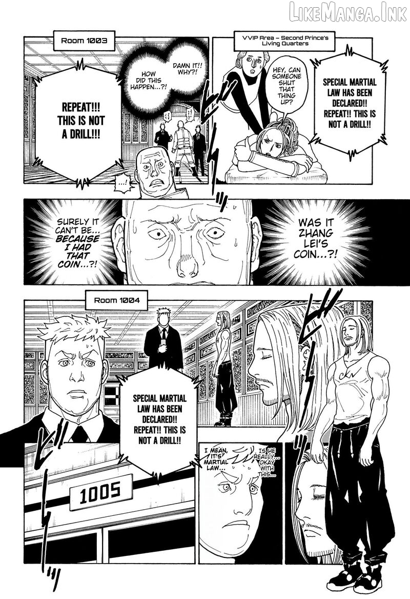 Hunter x Hunter, Chapter 415 image 13
